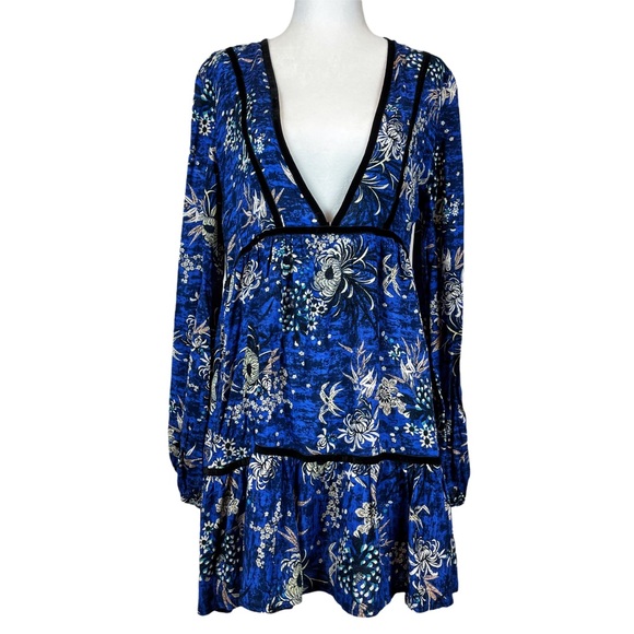 Jaase Lotus Moonlight Blue Jessie Floral Dress - Picture 3 of 8